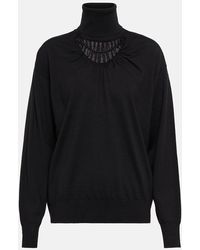 Dries Van Noten - Turtleneck Wool Sweater - Lyst