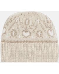 KHAITE - Avers Fair Isle Cashmere Beanie - Lyst
