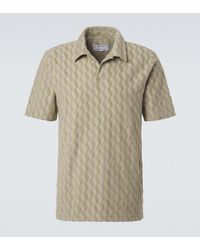 Frescobol Carioca - Faustino Jacquard Terry Polo Shirt - Lyst