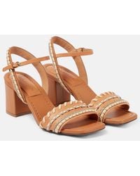Ulla Johnson - Sofia Leather Sandals - Lyst