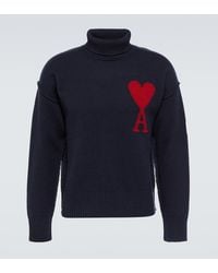 Ami Paris - De Caur Turtleneck Sweater - Lyst