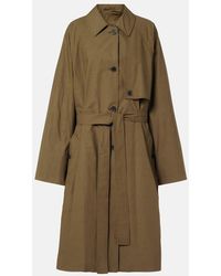 Calvin Klein - Zeland Cotton Trench Coat - Lyst