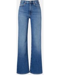 AG Jeans - New Baggy Wide-Leg Jeans - Lyst
