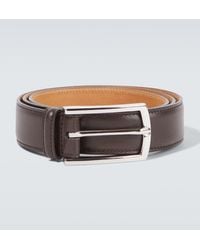 Ralph Lauren Purple Label - Ascot Medium Leather Belt - Lyst