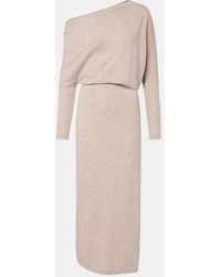 Altuzarra - Kasos Draped Cashmere Maxi Dress - Lyst