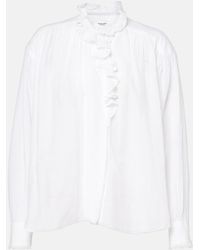 Isabel Marant - Etoile Cotton-Blend Pajama Shirt - Lyst