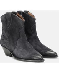 Isabel Marant - Dewina Suede Ankle Boots - Lyst
