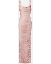 Marmar Halim - Ruched Silk Gown - Lyst