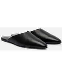 Herbert Levine - Slippers Homebody Aus Leder - Lyst