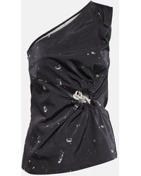 JACQUES WEI - Top Monospalla Con Cut-Out - Lyst