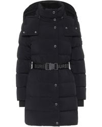 Burberry Quilted Down Coat - Black