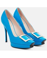 Roger Vivier - Trompette Patent Leather Pumps - Lyst