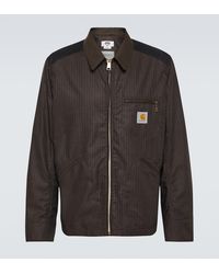 Junya Watanabe - X Carhartt – Veste Rayee - Lyst