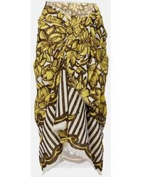 ALÉMAIS - Mona Floral Cotton Beach Cover-Up - Lyst