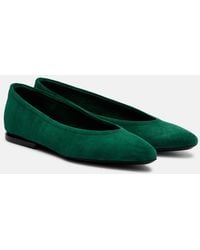 Loro Piana - Ballerinas Primula Aus Veloursleder - Lyst