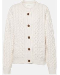 Lisa Yang - Cardigan Harriet in cashmere a trecce - Lyst