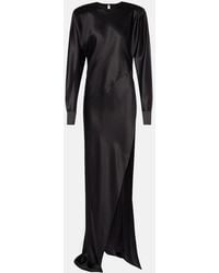 Valentino - Silk Satin Gown - Lyst