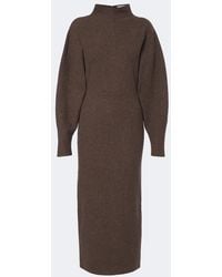 Max Mara - Wool And Cashmere-Blend Sweater Dress - Lyst