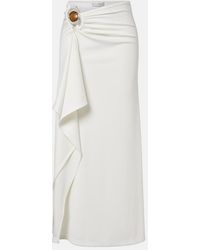 Christopher Esber - Occhio Embellished Jersey Maxi Skirt - Lyst