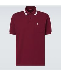 Gucci - Cotton Piquet Polo Shirt With Embroidery, Ready-To-Wear - Lyst