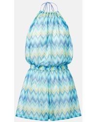 Missoni - Playsuit Aus Haekelstrick - Lyst