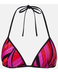 PUCCI - Iride Bikini Top - Lyst