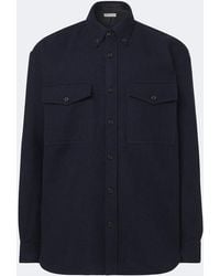 Dries Van Noten - Wool Overshirt - Lyst