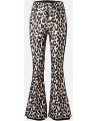 Fusalp - Elancia Leopard-Print Ski Pants - Lyst
