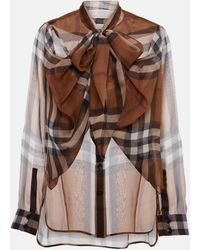 Burberry Blouses for Women | Online Sale up to 68% off | Lyst