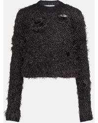 Acne Studios - Pullover in misto lana con cut-out - Lyst
