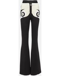 Area - Butterfly Crystal-Embellished Pants - Lyst
