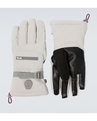 Brunello Cucinelli - Leather-Trimmed Ski Gloves - Lyst