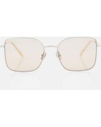 Brunello Cucinelli - Timeless Reflections Square Sunglasses - Lyst