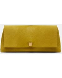 KHAITE - Audrey Calf Hair Clutch - Lyst