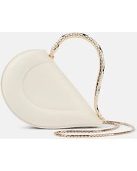 BVLGARI - Serpenti Cuore 1968 Leather Top-Handle Bag - Lyst