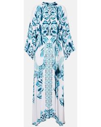 Melissa Odabash - Cafetan Amity Imprime - Lyst