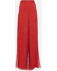 Max Mara - Bridal Judit Wide-Leg Pants - Lyst