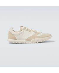 Jil Sander - Moon Suede-Trimmed Sneakers - Lyst