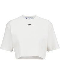 Off-White c/o Virgil Abloh Klassisches T-Shirt Damen Bekleidung Oberteile Kurzarm Oberteile 