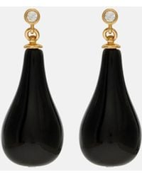 TOTEME - Orecchini Pendenti Onyx Bagnati - Lyst