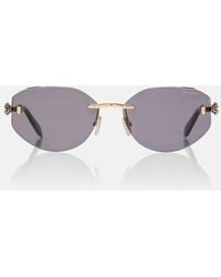 BVLGARI - Serpenti Forever Oval Sunglasses - Lyst