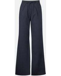 Dorothee Schumacher - Poplin Power Ii Cotton Poplin Wide-Leg Pants - Lyst