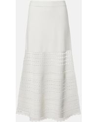 Jonathan Simkhai - Westly Open-Knit Midi Skirt - Lyst