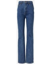 KHAITE - Danielle High-Rise Straight Jeans - Lyst