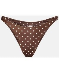 SAME - '90S Polka-Dot Bikini Bottoms - Lyst
