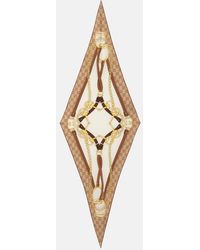 Gucci - Gg Printed Reversible Silk Twill Scarf - Lyst