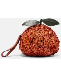 ALÉMAIS - Mini Sequined Crossbody Bag - Lyst