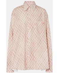 Marni - Checked Cotton Poplin Shirt - Lyst