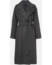 Max Mara - Abrigo Envolvente Hobby De Lana Virgen - Lyst
