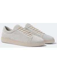 Eleventy - Suede Sneakers - Lyst